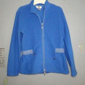3/$25 Talbot's fleece zip up jacket